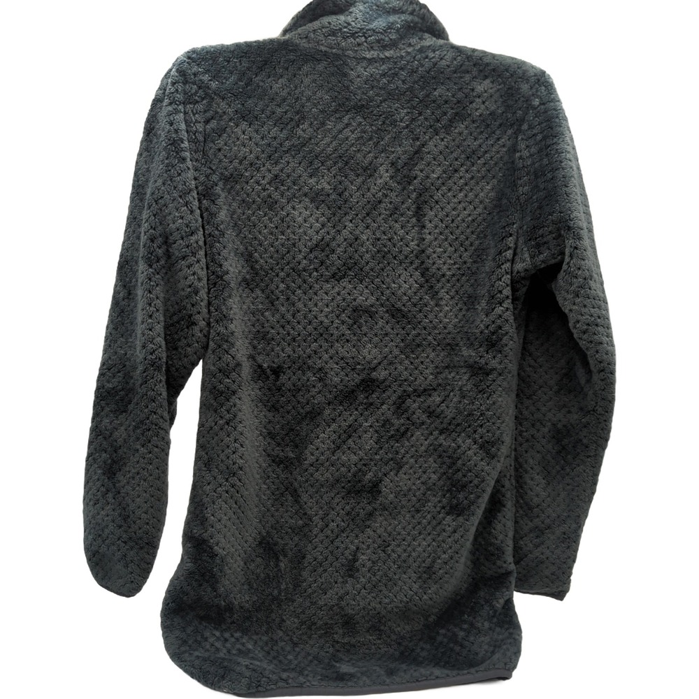 Columbia Womens Fire Side II Sherpa Fleece Jacket Gray Full Zip AL9504 XS - Picture 2 of 4